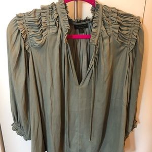 Anthropologie Current Air Peasant Top